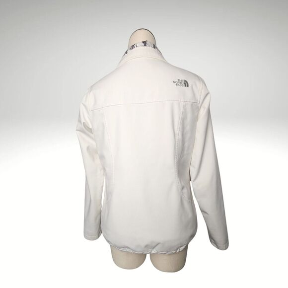 The North Face Jacket Women’s Size Medium White Windwall Full Zip Soft Shell - Picture 4 of 14